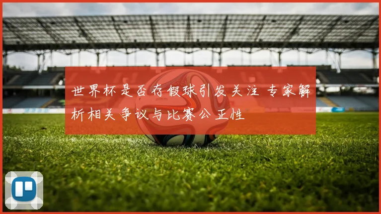 世界杯是否存假球引发关注 专家解析相关争议与比赛公正性